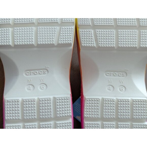 Care Bears Crocs Stomp Slide M4/W6 Colorful Gradient Comfortable Slip-On Shoes - Picture 6 of 6